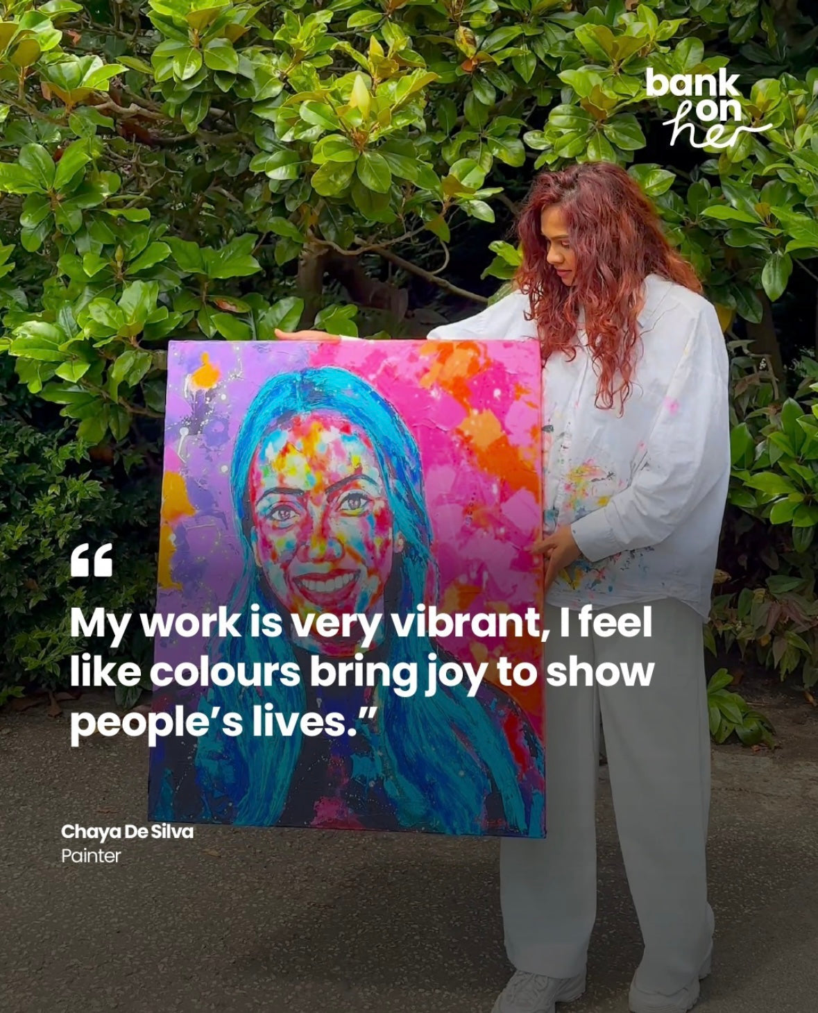 Lloyds Bank “Bank on Her” Collaboration X Chaya De Silva