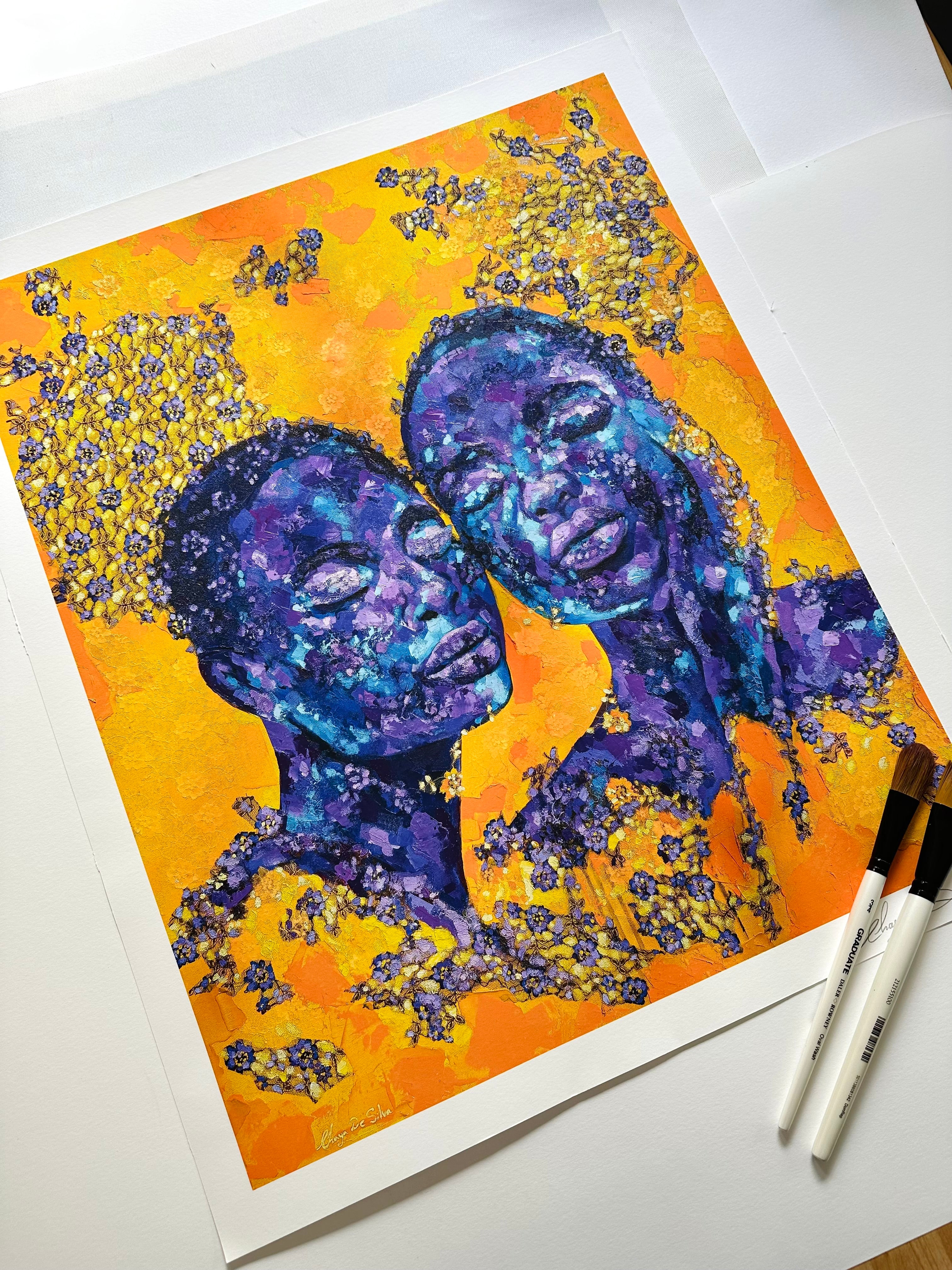 Woven in Amber -Fine art Print