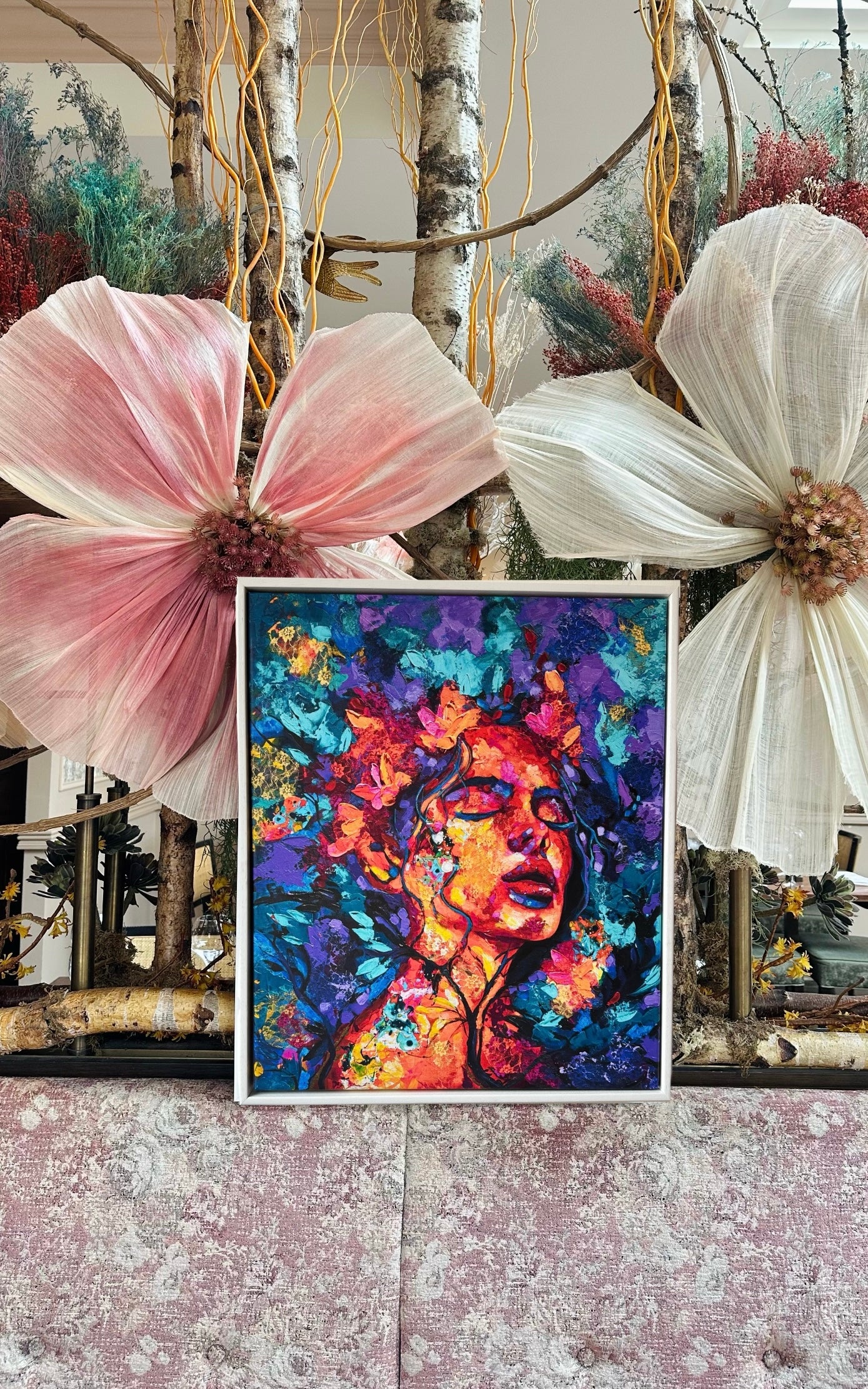 She Grows in Quiet –  Canvas Print