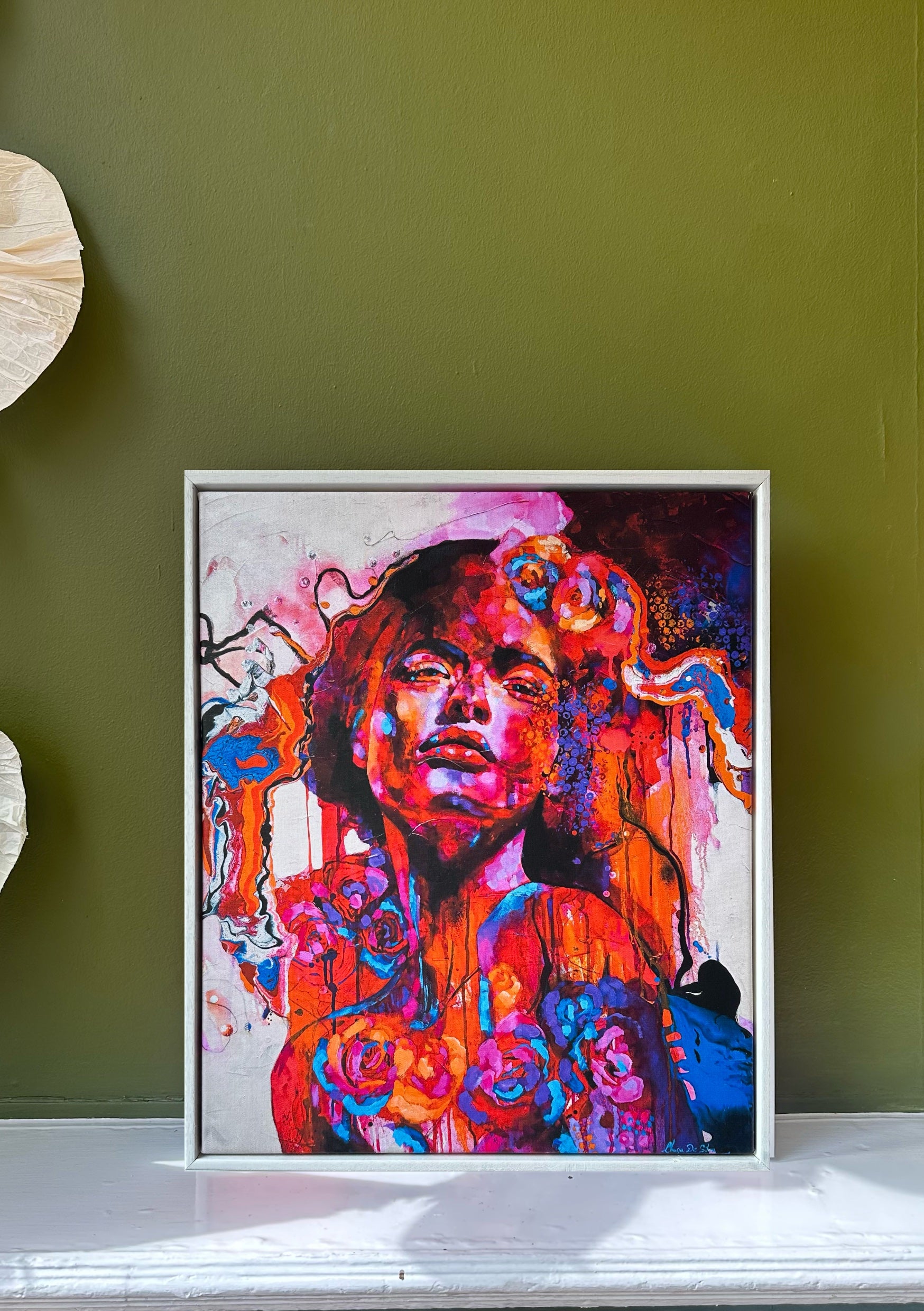 Scarlet Dreams –  Canvas Print