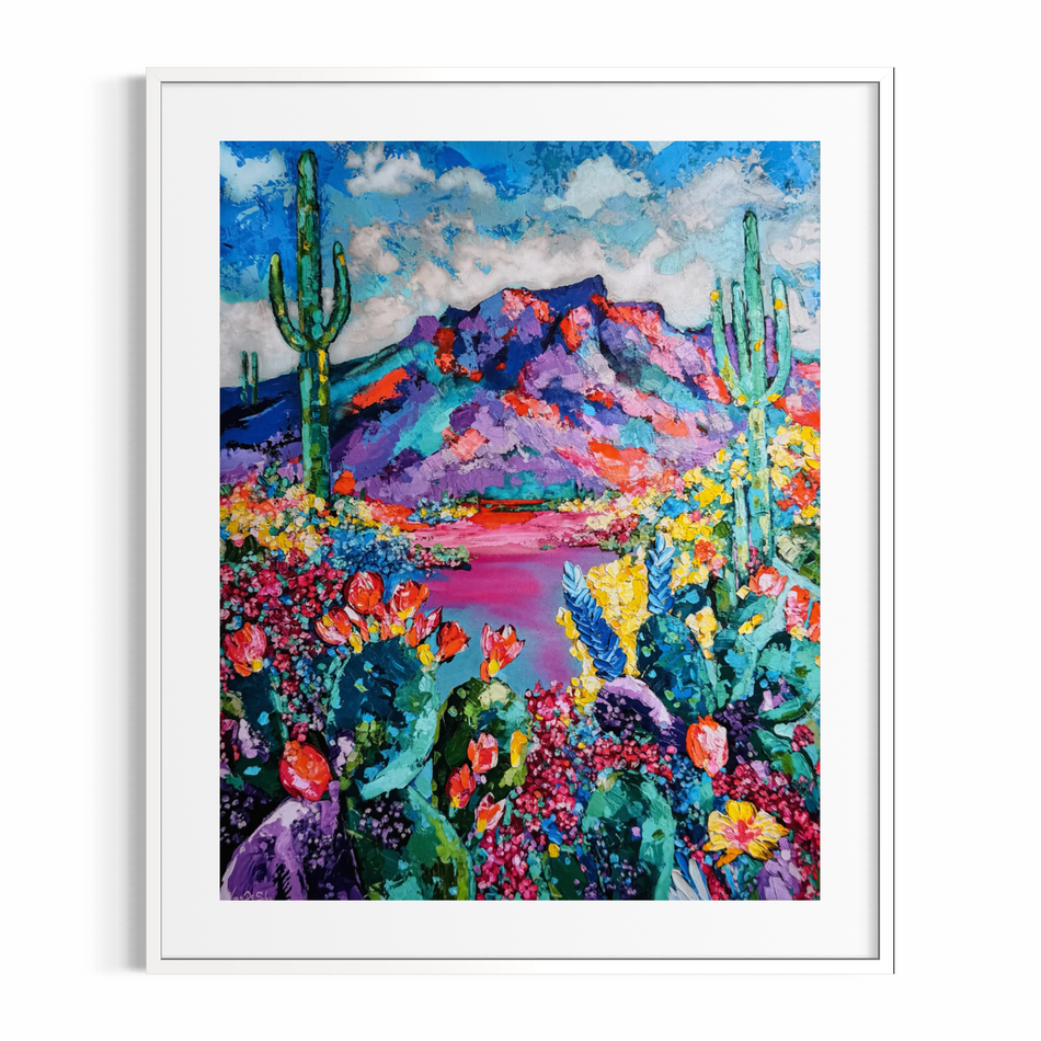 She Bloomed Anyway - Fine Art Print