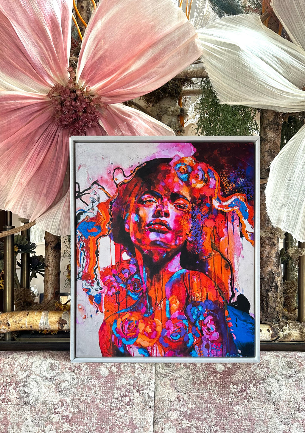 Scarlet Dreams –  Canvas Print