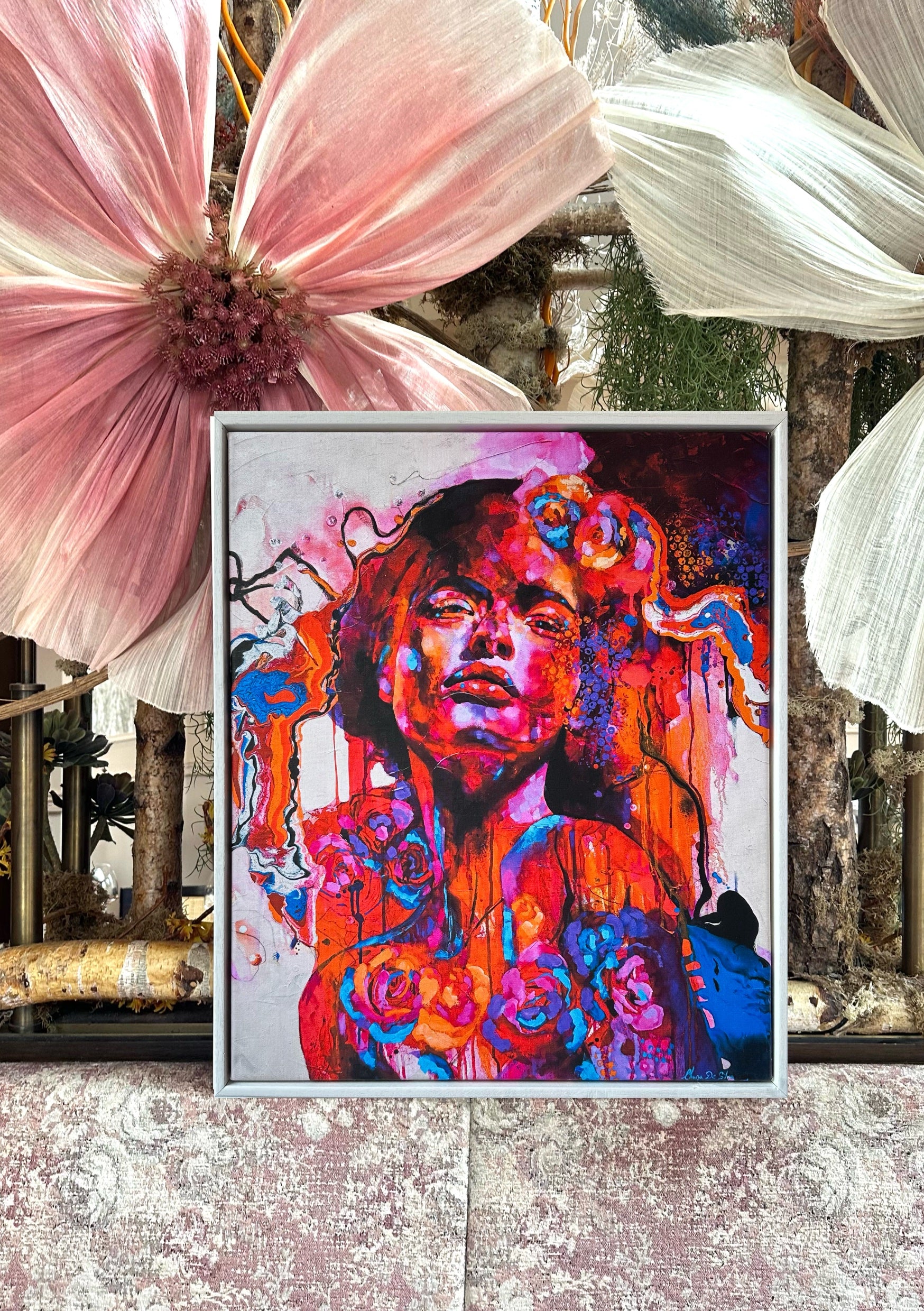 Scarlet Dreams –  Canvas Print