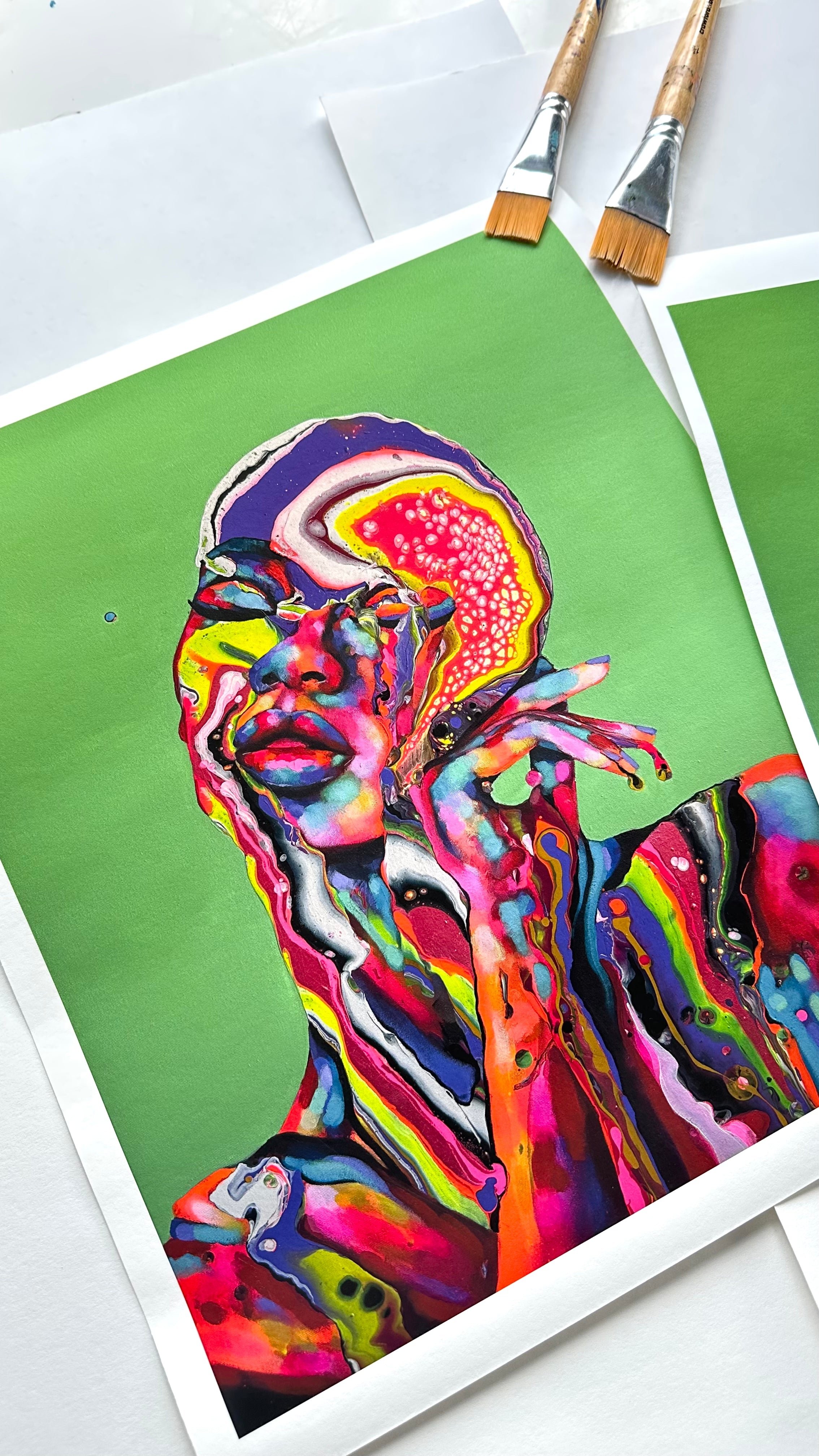 "The Fluidity Within" Fine art Print