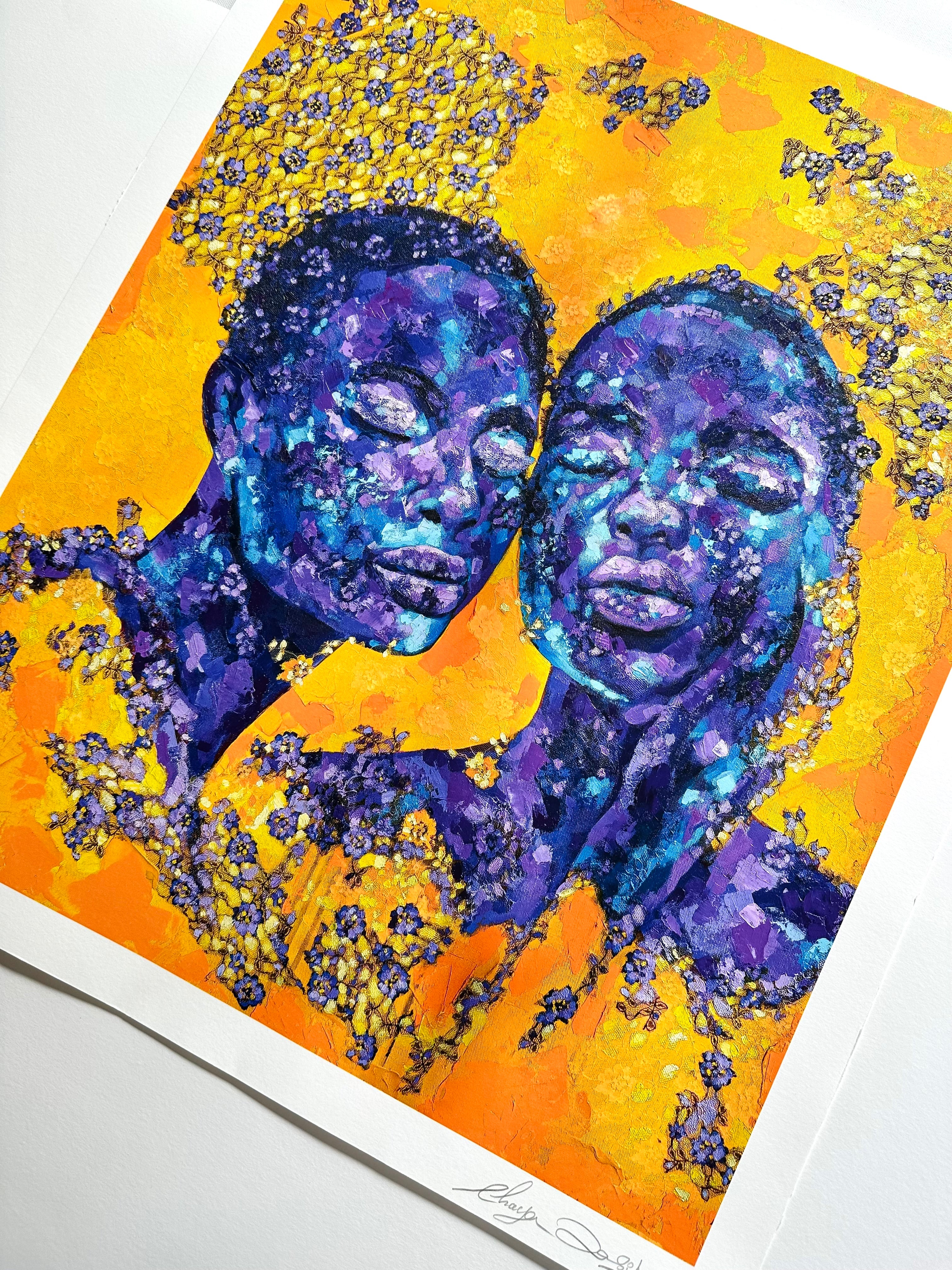 Woven in Amber -Fine art Print