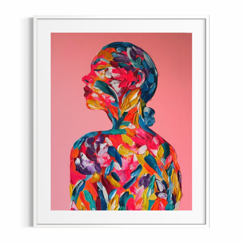 Petals Beneath Her Skin- Fine Art Print