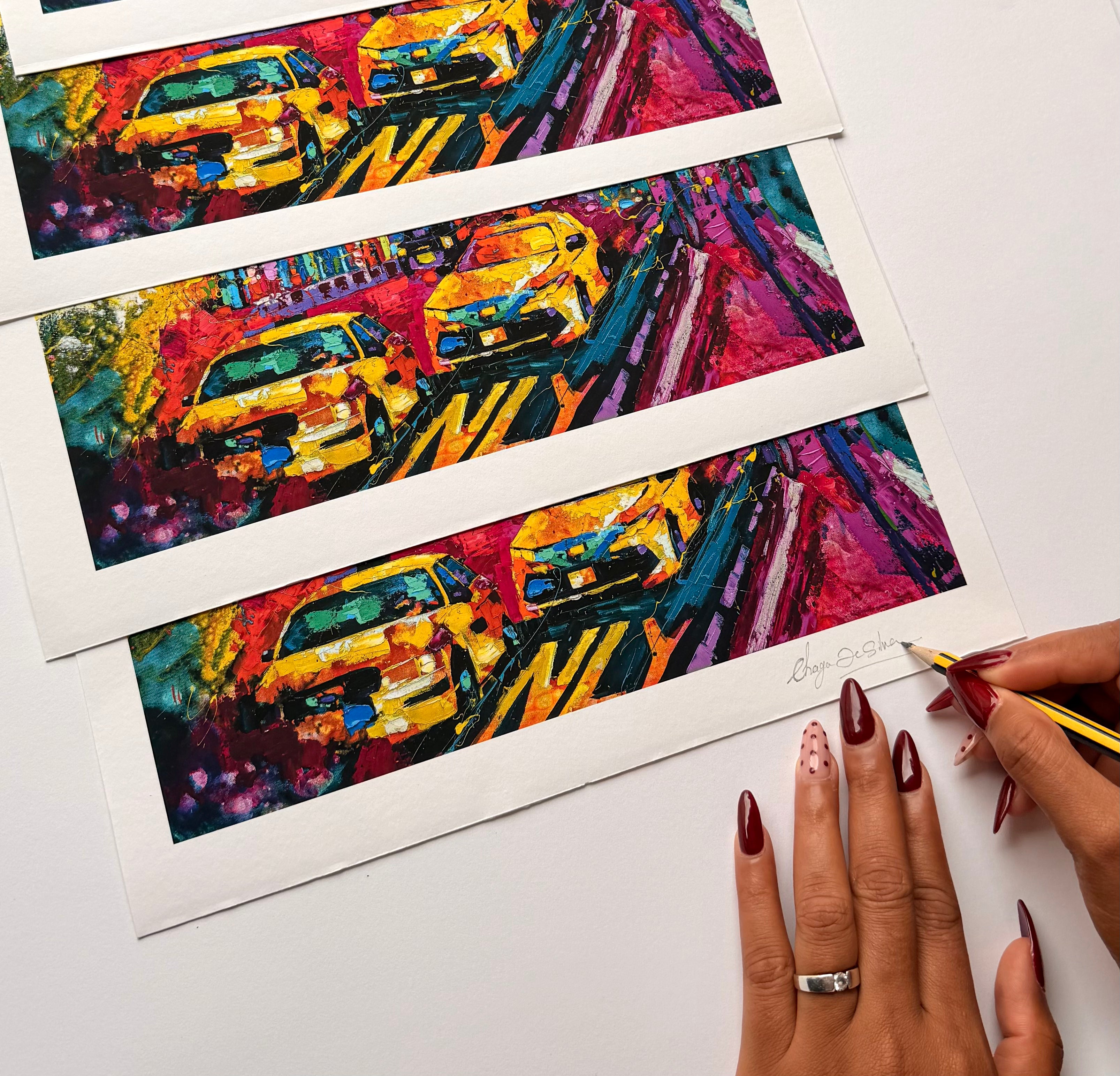 New York in Motion - Fine art Print