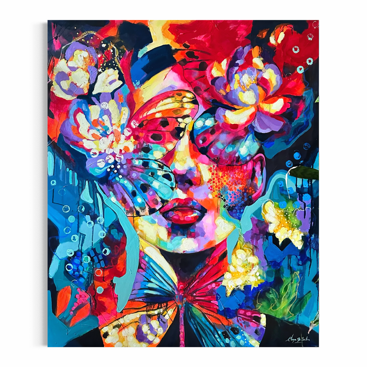 Colourful Enigma:Wings of Perception