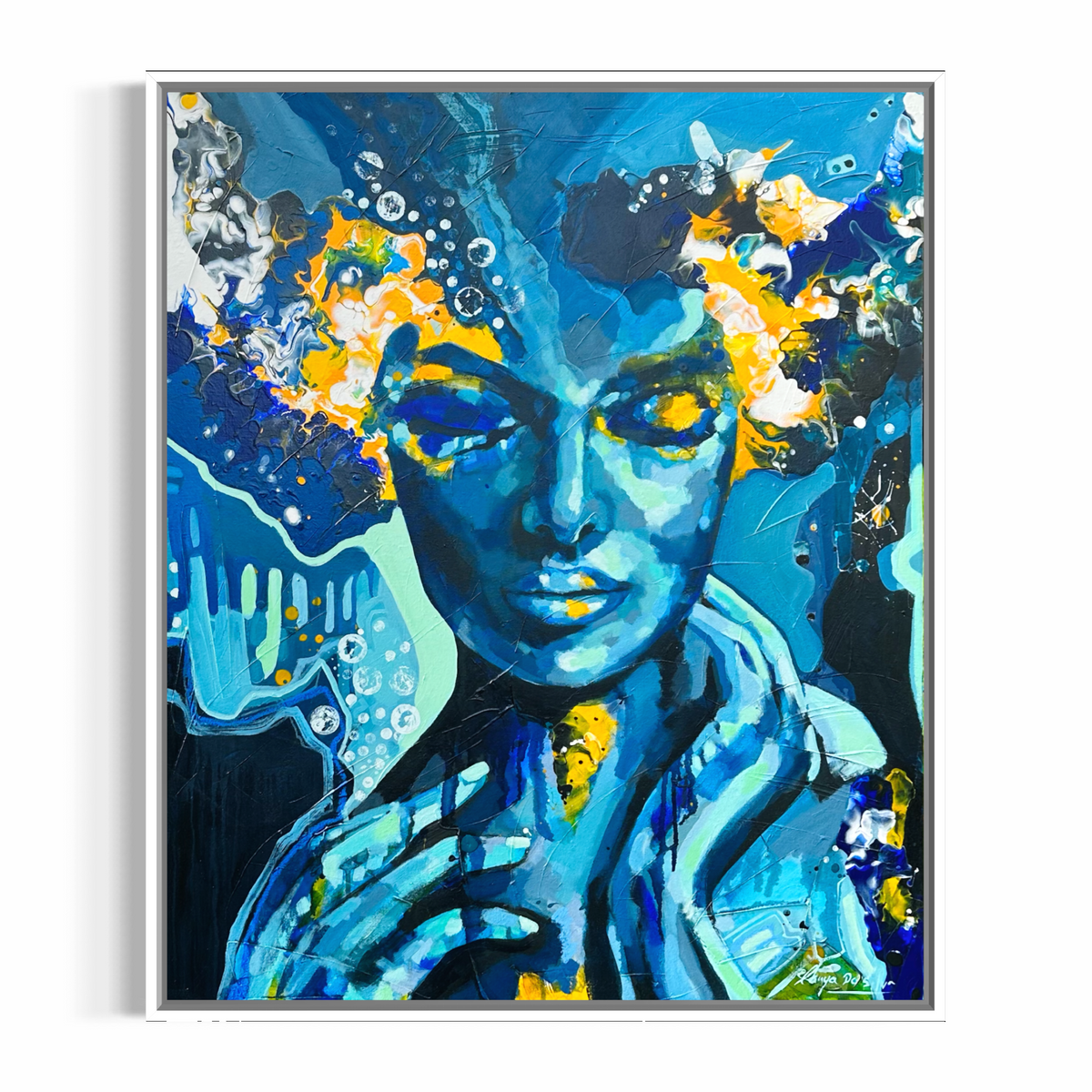 Starry Night's Ethereal Muse