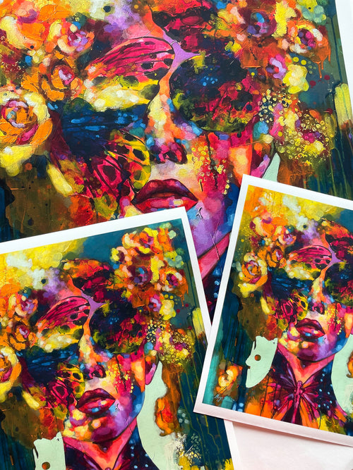 "Blindfolded" Fine Art Print