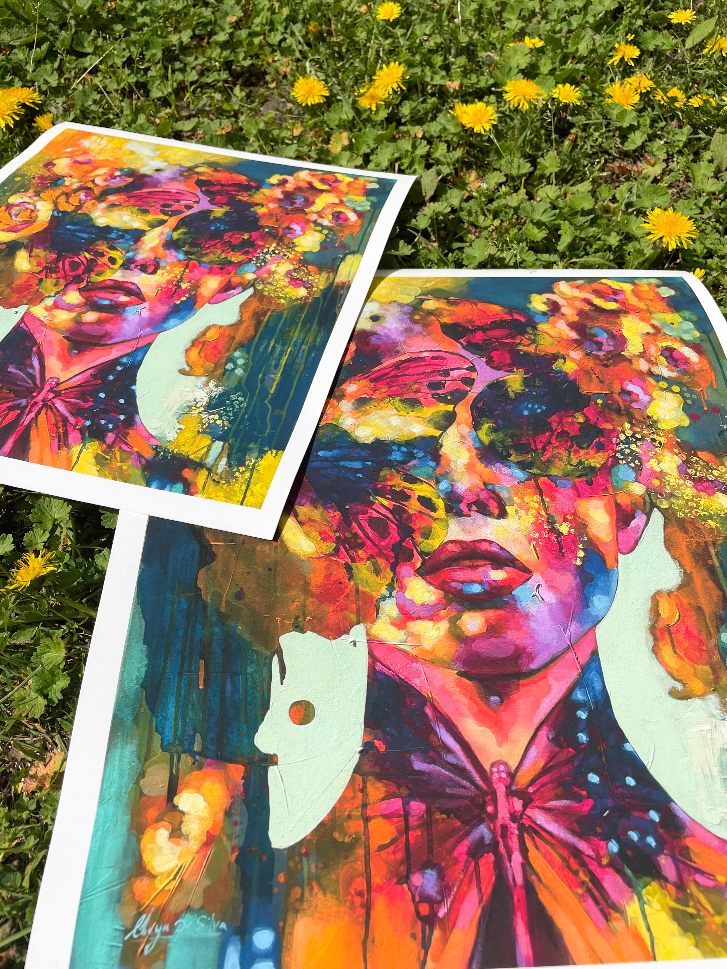 "Blindfolded" Fine Art Print